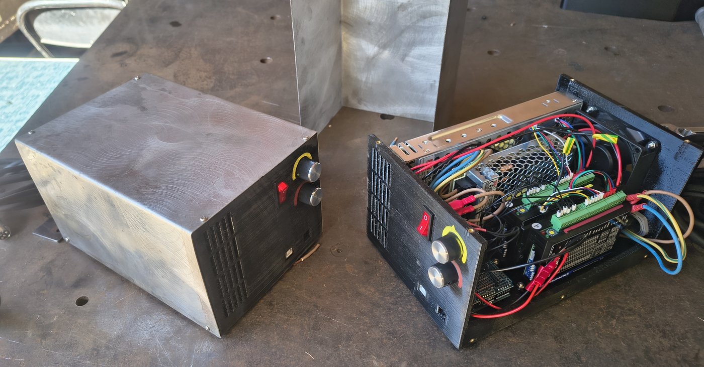 Blocs d'alimentation sur-mesure pour moteurs steppers, boîtiers imprimés en 3D